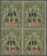 **/* Guadeloupe: 1903. Inverted "G Et D / 40" Overprints On 1fr In A Block Of 4. Two Stamps Mint, Two Stamps Unused. - Covers & Documents