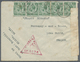 Br Malta: 1919. Envelope Addressed To France Bearing SG 71, 1/2d Green (5) Tied By Misida Date Stamp With 'Opened - Malta