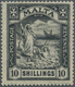 * Malta: 1922, Shipwreck Of St. Paul 10s. Black With Mult Script CA Wmk., Mint Lightly Hinged, Scarce Stamp, SG. - Malta