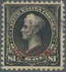 O Guam: 1899 $1 Black, Used With Purple "AGANA" Straight Line Cancel, With A Small Thin Spot At Left, But Still Good, Of - Guam