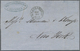 Br Guatemala: 1871. Stampless Envelope Written From Guatemala Dated 'May 10 1871' Addressed To New York With 'N.Y. Steam - Guatemala