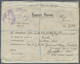 Br Malta: 1943. Registered Envelope Endorsed 'On Active Service' Addressed To The Isle Of Wight Bearing SG 218, ½ - Malte