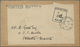 Br Malta - Portomarken: 1925. Stampless Envelope Addressed To Valetta Headed 'Printed Matter' Cancelled By Valett - Malte