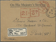 Br Malta - Portomarken: 1931. Registered Official Mail Envelope Endorsed 'Museum' And Headed 'On His Majesty's Se - Malta