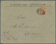 Br Malta - Besonderheiten: 1891, Brief (Spuren/Knitter Am Rand, Senkrechter Mittelbug) Aus Tripoli (Lybien) Mit I - Malta