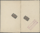 GA Guatemala: 1897, Zentralamerikanische Ausstellung, Umschlag 12 C. Kompletter Probedruckbogen Mit 12 Wertstempeln Für  - Guatemala