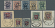 O/Brrst Mittellitauen: 1920, Mittellitauische Marken Mit Aufdruck, 10 Werte, Gestempelt Oder Auf Briefstück, Mi. Nr. 4 - Lituanie