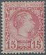 ** Monaco: 1885, 15 C Rose Mint Never Hinged, Mi Ca. 720.- - Unused Stamps