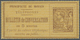 (*) Monaco: 1886, 50 C "BULLETIN De CONVERSATION De 5 MINUTES" Unused Without Gum - Unused Stamps