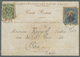 GA Haiti: 1898. Postal Stationery Card Addressed To France Bearing Haiti Yvert 10, 5c Green And Yvert 20, 2c On 3c Blue  - Haiti