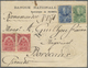 Br Haiti: 1902. Registered Envelope Addressed To France Bearing Yvert 47, 3c Blue, Yvert 51, 3c Green And Yvert 56, 8c C - Haïti