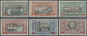** Italienisch-Somaliland: 1923, Complete Set Of Six Values Up To 5 L. Violet And Black, Mint Never Hinged, Expertised D - Somalia