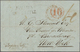 Br Jamaica: 1850. Stampless Envelope Written From Kingston Dated May 29 1850 Addressed To New York Cancelled By Kingston - Jamaique (1962-...)