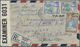 Br Jamaica: 1941. Registered Air Mail Envelope (small Faults) To Gibraltar Bearing Jamaica SG 125, 2½d Blue And Ultramar - Jamaica (1962-...)
