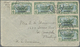 Br Kamerun: FRENCH OCCUPATION: 1916 (15.11.), Middle Congo Leopard 5c. Green/blue With Three-line Opt. 'CAMEROUN / Occup - Cameroon (1960-...)
