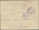 Br Kap Verde: 1944. Unstamped Envelope Written From Mindelo St. Vincente To Lisbon Cancelled By '2nd Battalion De Regime - Cap Vert