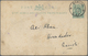 GA Kenia - Britisch Ostafrika: 1908. East Africa And Uganda Postal Stationery Card 3c Green Cancelled By Nakuru/E.A.P. D - British East Africa