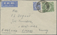 Br Kenia - Britisch Ostafrika: 1934. Roughly Opend Air Mail Envelope Addressed To England Bearing Kenya And Uganda SG 84 - British East Africa