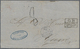 Br Kolumbien: 1863, Letter From RIO MACHA With Forwarding Agent With Blue "ENCAMINADA POR ABELLO E RIJOS" From Santa Mar - Colombia