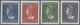 ** Niederlande: 1946, 1 G. Bis 10 G. Königin Wilhelmina, Perfekt Zenrrierter Postfrischer Luxussatz, Fotoattest L - Lettres & Documents
