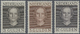 ** Niederlande: 1949, Freimarken: Königin Juliana Höchstwerte 2 1/2 - 10 Gulden, 3 Werte Einwandfrei Postfrisch, - Lettres & Documents