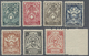 ** Niederlande - Schiffstresormarken (Brandkastzegels): Ausgabe 1921 Komplett, Postfrischer Qualitätssatz - Other & Unclassified