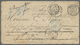GA Niederlande - Ganzsachen: 1893. Sealed Postal Stationery Envelope 12½c Grey Cancelled By Breda Double Ring '26 - Entiers Postaux