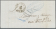 Br Kolumbien - Stempel: 1875 (July 15), Entire Letter Sent From Bucaramanga To New York With Two Blue Oval Forwarded Can - Colombia