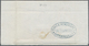 Br Kolumbien - Stempel: 1875 (July 15), Entire Letter Sent From Bucaramanga To New York With Two Blue Oval Forwarded Can - Kolumbien