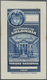 (*) Kolumbien - Besonderheiten: Revenues: 1941, Imperforated "Timbre National" Blue Proof On Card, Fine - Colombia