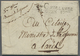 Br Niederlande - Französische Armeepost: 1800, "D.ON C HOLLANDE TROUPES F. OISES", Double Line In Black, Clear On - ...-1850 Prephilately