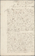 Br Niederlande - Besonderheiten: 1861, Zwei Briefinhalte, Zusammen Acht Seiten, überschieben "Lettre Secrete (geh - Autres & Non Classés