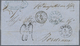 Br Norwegen - Vorphilatelie: 1857, Full Entire Letter Sent With Blue Cds "CHRISTIANA 8/5 1857" Via ""SANDOSUND 9/ - ...-1855 Prephilately