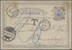 GA Liberia:  1898: LIBERIA Ganzsache  Von Monrovia über Tanger Gibraltar Nach  Fraustadt Mit Taxstempel Und Nachgebührve - Liberia