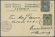 Br Liberia: 1901. Picture Post Card Written From Monrovia Addressed To Germany Bearing Yvert 27, 2c Blue And Yvert 51, 1 - Liberia