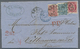 Br Norwegen: 1872. Envelope Addressed To France Bearing Yvert 14, 4s Blue, Yvert 15, 8s Rose And Yvert 18, 3s Car - Unused Stamps