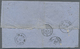 Br Norwegen: 1872. Envelope Addressed To France Bearing Yvert 14, 4s Blue, Yvert 15, 8s Rose And Yvert 18, 3s Car - Neufs