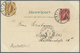 Norwegen: 1899, Four Lithographed Picture Cards, Three Of Them Coloured With Nice Post Horn Frankings. - Neufs