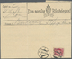 Br Norwegen: 1919, 20.5., Telegramm Aus Bordeaux Nach Skien Mit 10 Öre Posthorn Frankiert, Selten. - Unused Stamps