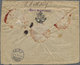 Br Liberia - Dienstmarken: 1914. Registered Envelope (creases) Addressed To Germany Bearing 'Official' Yvert 65, 25c Blu - Liberia