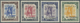 ** Libyen: 1951, High Value Overprints 48 Fr. On 50 Mills To 480 Fr. On 500 Mills On Cyrenaica Senussi Riders Issue. Min - Libya