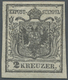 * Österreich: 1850/54: 2 Kreuzer Grauschwarz, Handpapier Type I A, Ungebraucht. Laut Dr. Ferchenbauer: "Die Mark - Unused Stamps