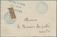Br Madagaskar: 1904. Envelope (hinges) To Nossi-Be Cancelled ‘Affranchissement Exceptionnel (Faute De Timbres)' In Blue  - Madagascar (1960-...)