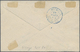 Br Madagaskar: 1904. Envelope (hinges) To Nossi-Be Cancelled ‘Affranchissement Exceptionnel (Faute De Timbres)' In Blue  - Madagascar (1960-...)