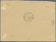 Br Madagaskar: 1904, Letter Sent From VOHEMAR 26 FEVR 04 With Bisected 30 Cent. Allegorie Two Lined "Affranchi Ainsi Fau - Madagascar (1960-...)