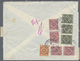 Br Madagaskar - Portomarken: 1954. Air Mail Envelope (opened For Display,creases) Addressed To Fort Dauphin Bearing 1f50 - Postage Due
