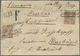 Br/Brrst Marianen: 1895 (c.): Front Of Parcel Of Samples Sent From The MARIANAS To GERMANY 'via Hong-Kong', Franked With - Mariana Islands