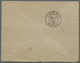 Br Marokko: 1896. Envelope Addressed To The 'Receiver Of The French Postes, Tangier' Bearing French Maroc Yvert 3a, 10c  - Morocco (1956-...)