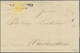 Br Österreich: 1850, 1 Kreuzer Tiefchromgelb Type III Auf Kompletter Drucksachen-Hülle Mit L2 NEU-GRADISKA Nach W - Unused Stamps