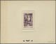 (*) Marokko: 1947, 2fr. Kasbah, Group Of Nine Epreuve In Differing Colours (partly Some Striated Toning). Maury Refers T - Morocco (1956-...)